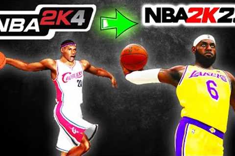 Lebron James Tomahawk Dunk Evolution (NBA 2K4 - NBA 2K23)