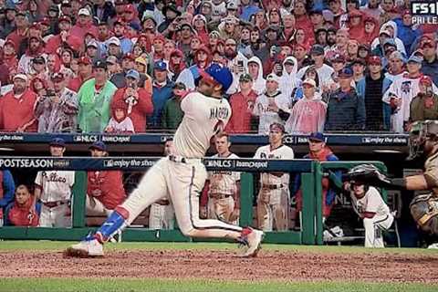 Bryce Harper - Complete video at bat - The NLCS Winning Home Run (10-23-22) 🔔