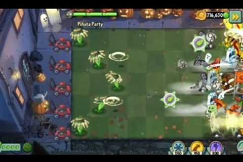 Pvz 2 | Today's piñata party 2X | gameplay | strategy | fight | best team | Parallel gaming | 24Oc22