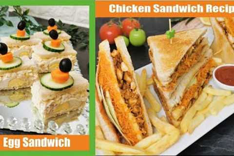 Chicken Sandwich Recipes 2 ways
