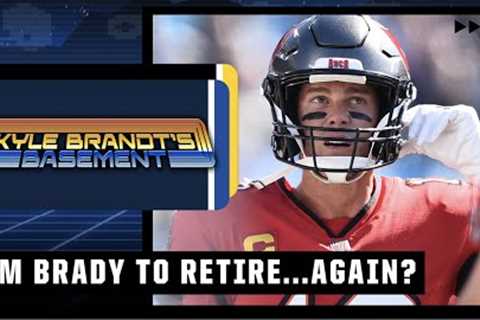 Is Tom Brady going to retire? Breaking down an AWFUL Bucs loss &amp; MORE! | Kyle Brandt’s Basement