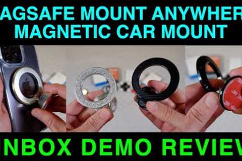 Tiny MagSafe Car Mount for iPhone 13 14 Series by Andobil Unbox Demo Review
