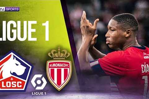 Lille vs Monaco | LIGUE 1 HIGHLIGHTS | 10/23/2022 | beIN SPORTS USA
