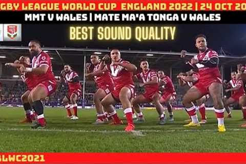 BEST SOUND QUALITY | MMT v WALES | 24 OCT '22 RUGBY LEAGUE WORLD CUP 2022 | UÍPI 'E MMT A PILITANÍA