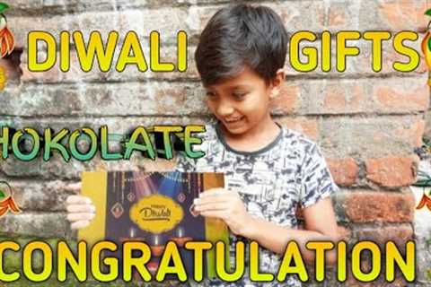 DIWALI GIFTS || CHOKOLATE BOX UNBOXING || #diwali #gift #choklate || secret box unboxing video