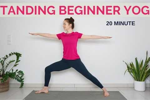 20 min Standing Yoga For Beginners | Back To Basics | Beginner Hatha Yoga