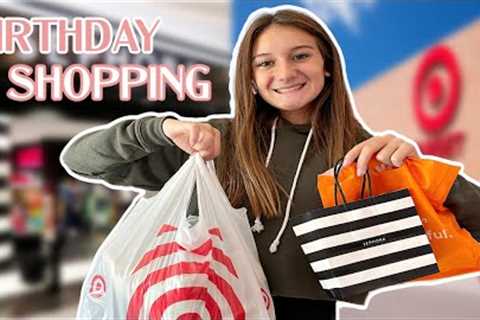 SPENDING HER BIRTHDAY MONEY | SHOPPING &amp; HAUL