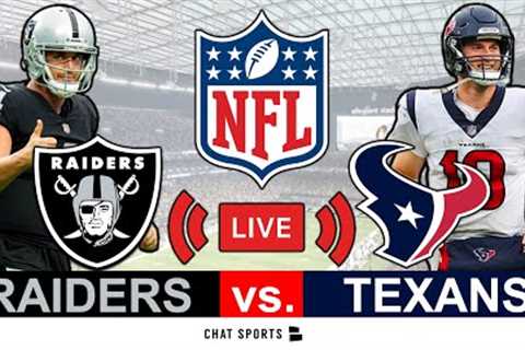 Raiders vs. Texans Live Streaming Scoreboard, Free Play-By-Play, Highlights, Boxscore | NFL Week 7