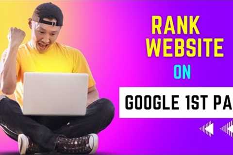 Tips to Rank Your Website on Google First Page | Seo Tips | Earning Motivation
