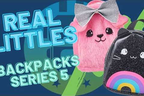 Real Littles Backpacks Series 5 Unboxing Toy Review | The Upside Down Robot