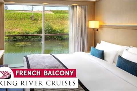 Viking River Cruises | French Balcony Stateroom Full Walkthrough Tour &amp; Review 4K | Viking..