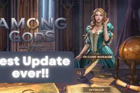 Best Update Ever !! || In- Game Manager || Among Gods Rpg Adventure