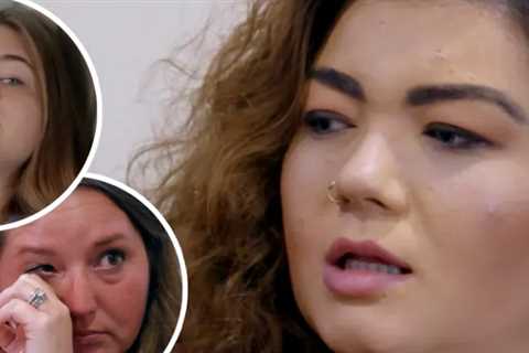 Amber Portwood's Daughter Leah Reacts to Mom Losing Custody of James on Teen Mom