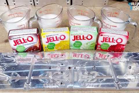 Using JELLO Mix To Make Soft Baits! Does It Work???