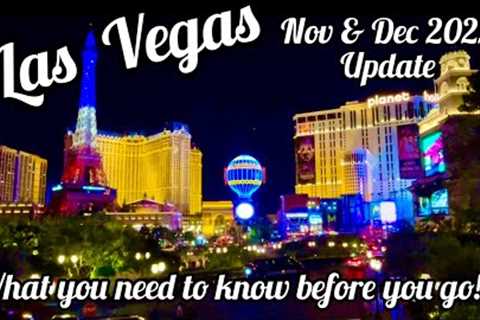 Las Vegas ENTERTAINMENT Update NOV 🎤 DEC 2022