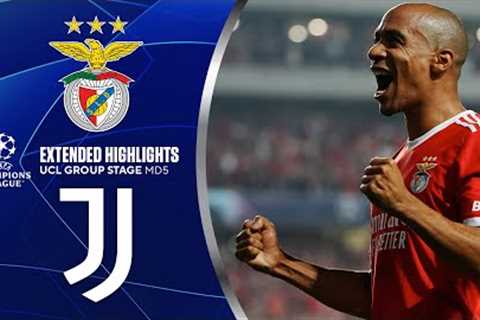 Benfica vs. Juventus: Extended Highlights | UCL Group Stage MD 5 | CBS Sports Golazo