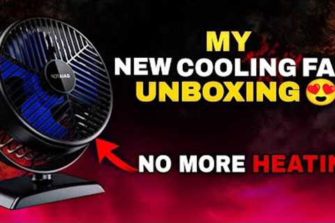 MY NEW GAMING COOLING FAN UNBOXING AND REVIEW FOR BGMI // BEST GAMING COOLING FAN UNDER 500🔥