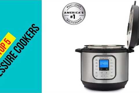 Pressure Cookers: Top 5 Best Electric Pressure Cookers in 2022(Buying Guide)