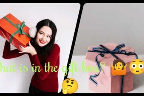 what is in the gift box? gift unboxing..@goodlifevibes