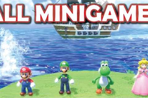 Mario Party Superstars ALL MINIGAMES!!