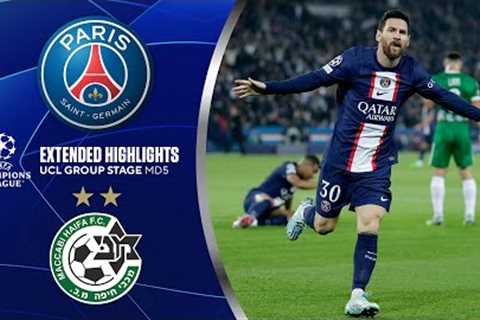 PSG vs. Maccabi Haifa: Extended Highlights | UCL Group Stage MD 5 | CBS Sports Golazo