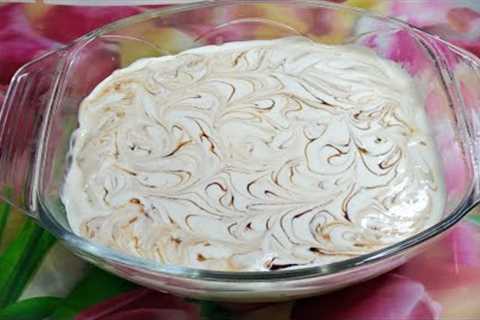 10 minutes dessert recipe prepared by 1/2 liter of milk | Easy dessert recipe |loving food