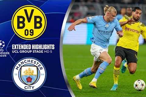 Borussia Dortmund vs. Man. City: Extended Highlights | UCL Group Stage MD 5 | CBS Sports Golazo