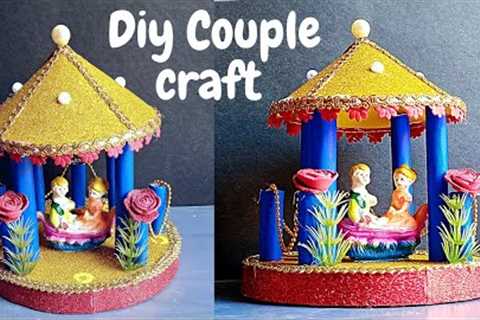 Diy gift ideas | couple gift | diy showpiece craft | wedding/Anniversary gift ideas | new year craft