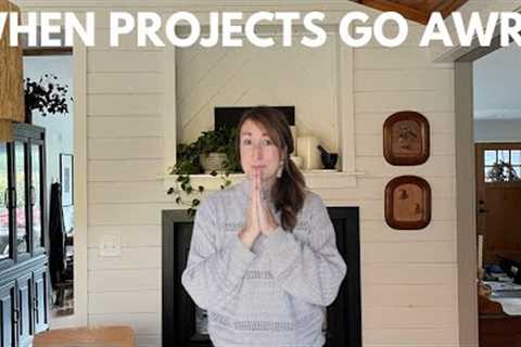 Build a DIY Shelf from a Table Leaf! | How to Decorate a Niche and What to Do When Projects Go Awry