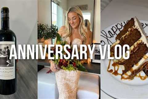 4 YEAR ANNIVERSARY VLOG | gifts, park date + fancy dinner !