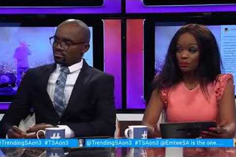 EMTEE DRUNK AND HIGH ON DRUGS LIVE ON A TV SHOW