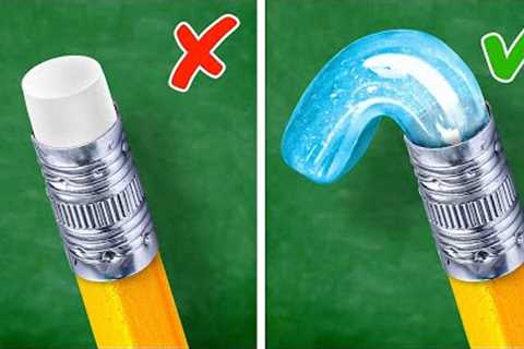 HOW TO SNEAK SNACKS INTO CLASS! Crazy Tricks With Food