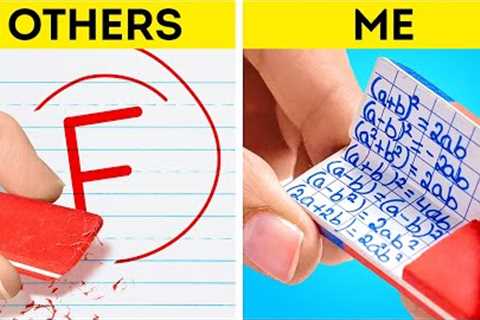 GENIUS SCHOOL HACKS &amp; CRAFTS YOU SHOULD KNOW
