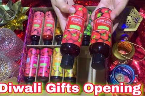 Diwali Gifts Opening 🎁 | Unboxing Diwali Gifts | Opening All My Diwali Gifts 🎁
