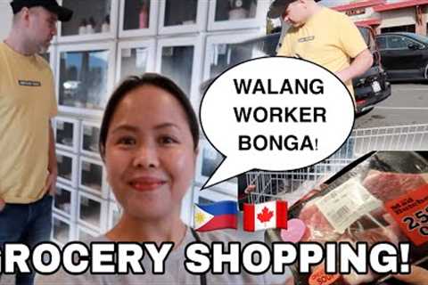 GROCERY SHOPPING!🛒🇨🇦 | FILIPINA LIFE IN CANADA❤️ | feysvlog