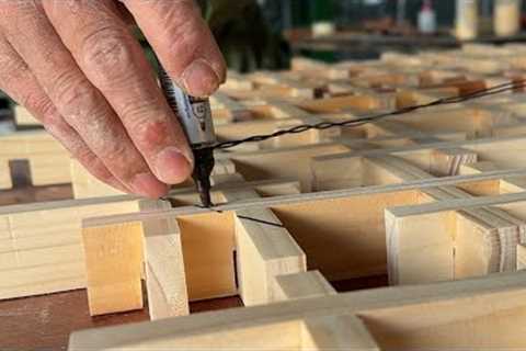 Unique Design // Amazing Woodworking Skills