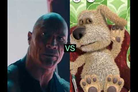 The Rock VS Ben Who Is Best ? 🤣 👌 (Face Off Song 🎵) #shorts