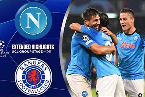 Napoli vs. Rangers: Extended Highlights | UCL Group Stage MD 5 | CBS Sports Golazo