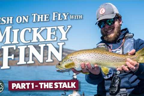 Fly Fishing for Trout on Lake Eucumbene | Fish on the Fly with Mickey Finn