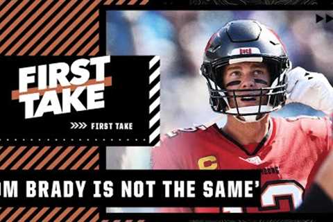 Tom Brady is not acting like Tom Brady 🫣 - Kimberley Martin | First Take