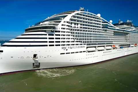MSC World Europa Cruise Ship Tour 4K