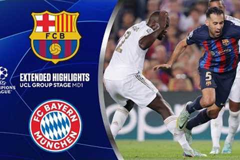 Barcelona vs. Bayern: Extended Highlights | UCL Group Stage MD 5 | CBS Sports Golazo
