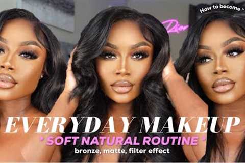 *VERY DETAILED* STEP BY STEP WOC EVERYDAY SOFT SWEAT PROOF MAKEUP ROUTINE FOR BEGINNERS| ASHLEY DIOR