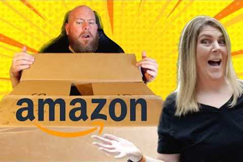 What's inside THE BIG BROWN MYSTERY BOX + Amazon Returns Unboxing