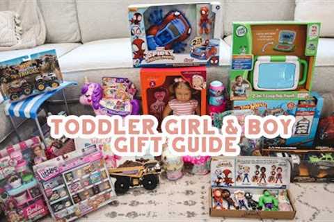 4 YEAR OLD GIRL &amp; 2 YEAR OLD BOY BIRTHDAY GIFT GUIDE | Spiderman &amp; Barbie / Cry Baby Theme..