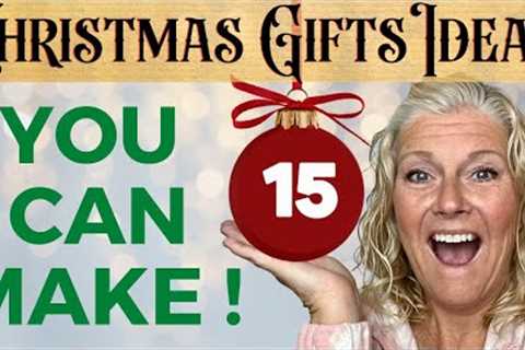 Christmas Gifts You Can Make | Affordable Christmas Gift Ideas