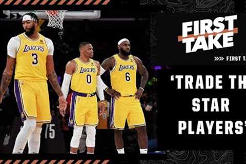 Trade LeBron James, trade Anthony Davis, trade Russell Westbrook - JWill | First Take