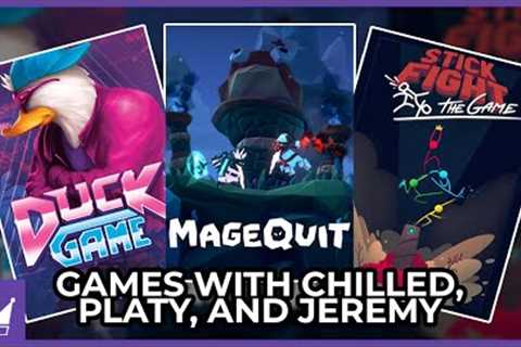 Twitch Livestream | Party Games w/ChilledChaos, Aplatypuss &amp; Jeremy Dooley [PC]