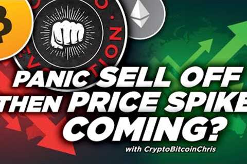 WHAT'S CAUSING MARKET SHAKE UP? THIS IS WHY PEOPLE ARE PANIC SELLING! BITCOIN PRICE SPIKE TOMORROW?