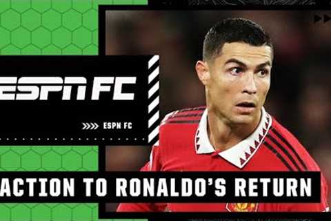 Reaction to Manchester United winning Cristiano Ronaldo’s return | ESPN FC